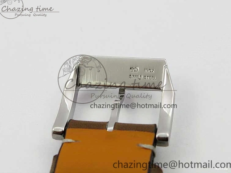 MIROTIME 0109 Pilot Chrono IW377726 ZF 1:1 Best Edition Green Dial on Brown Leather Strap A Trendsetting 7125